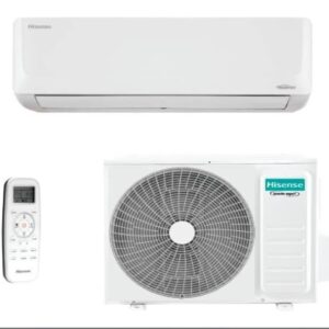 Ar-condicionado Hisense Inverter 18.000 BTU/h Frio 220 V R32, Classe A, Wi-Fi, ConnectLife, Smart Mode, I Feel, Auto Clean, Turbo, Sleep e serpentina de cobre. Consulte a Smart Rio.