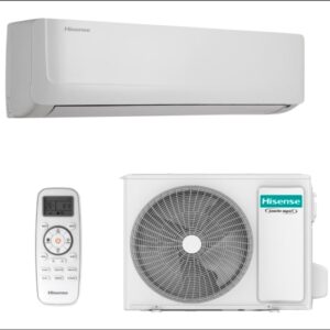 Ar-condicionado Hisense Inverter 24.000 BTU/h Frio 220 V R32, Classe A, Wi-Fi, tecnologia Inverter, controle conectado e serpentina de cobre. Consulte a Smart Rio.
