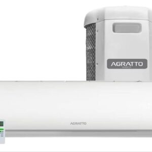 Ar-condicionado Agratto Zen Inverter 9.000 BTU/h Frio 220 V R32, com compressor de velocidade variável, serpentina de cobre, Classe A, controle remoto e baixo nível de ruído. Consulte a Smart Rio.