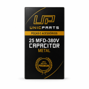 Capacitor Metal Unicparts 25 MFD 380V CBB65