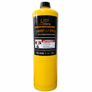 Gás MAP Pro UnicParts 400 g para Maçarico | Smart Rio