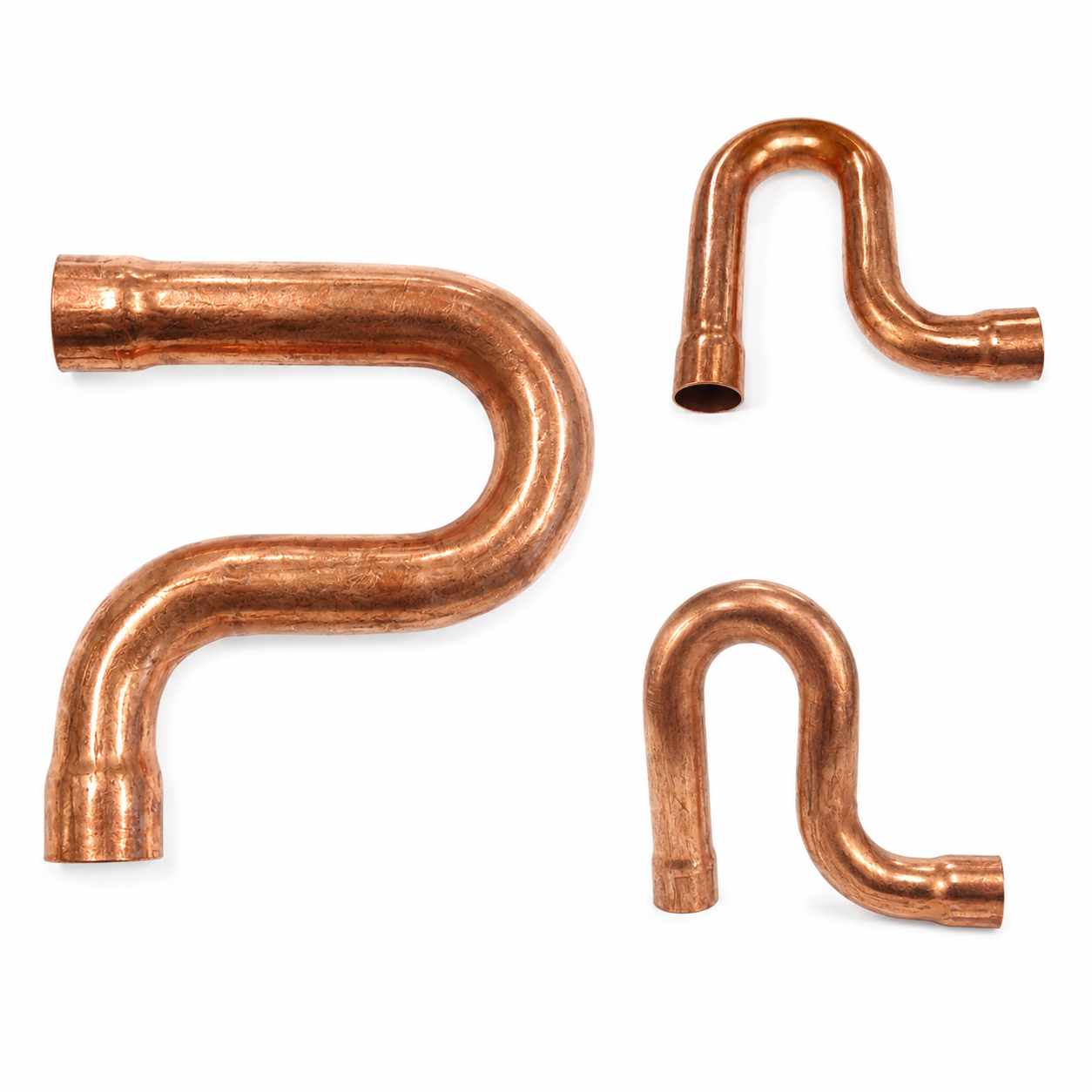 Sifão de Cobre 5/8 x 1/32 para aplicação em tubulações e linhas frigorígenas de sistemas de climatização e refrigeração, disponível na Grupo Smart Rio.