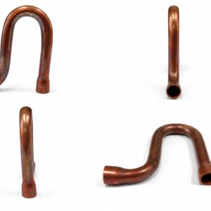 Sifão de Cobre 1/4 x 1/32 AB Artefatos do Brasil para aplicação em tubulações e linhas frigorígenas de sistemas de climatização e refrigeração, disponível na Grupo Smart Rio.