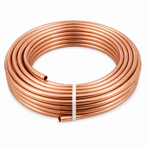 Tubo de Cobre 3/8 em Bobina Flexível para execução de linhas frigorígenas em sistemas de refrigeração e climatização, comercializado pela Grupo Smart Rio.