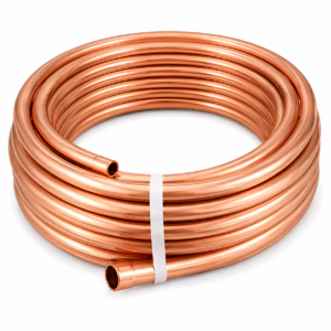 Tubo de Cobre 5/8 em Bobina Flexível para execução de linhas frigorígenas em sistemas de refrigeração e climatização, comercializado pela Grupo Smart Rio.